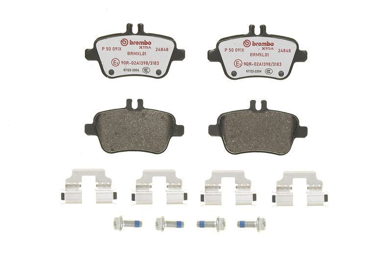 Brembo P50091X Brake Pad Set, disc brake - 3