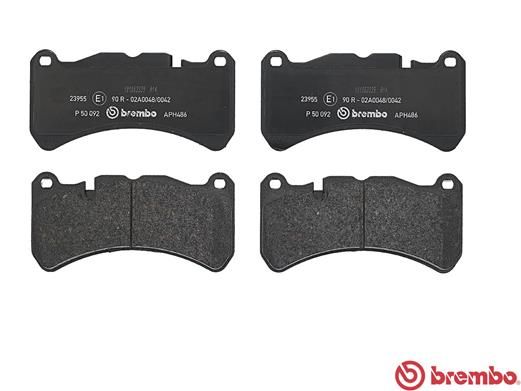 Brembo P50092 Brake Pad Set, disc brake - 2