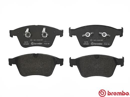 Brembo P50105 Brake Pad Set, disc brake - 2