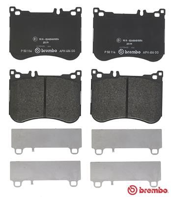 Brembo P50114 Brake Pad Set, disc brake - 2