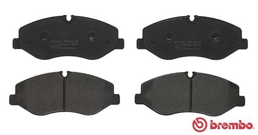 Brembo P50129 Brake Pad Set, disc brake - 2