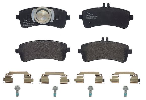 Brembo P50130 Brake Pad Set, disc brake - 2