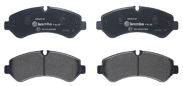 Brembo P50150 Brake Pad Set, disc brake - 2