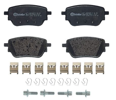 Brembo P50151 Brake Pad Set, disc brake - 2
