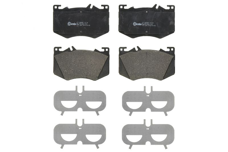 Brembo P50166 Brake Pad Set, disc brake - 3