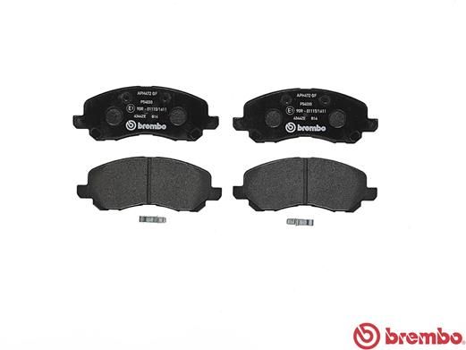 Brembo P54030 Brake Pad Set, disc brake - 2
