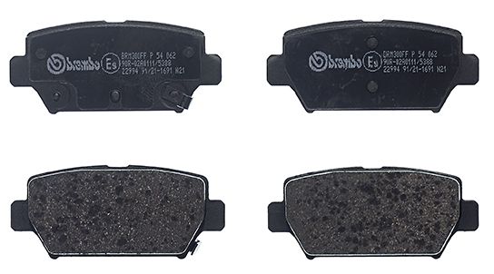 Brembo P54062 Brake Pad Set, disc brake - 2