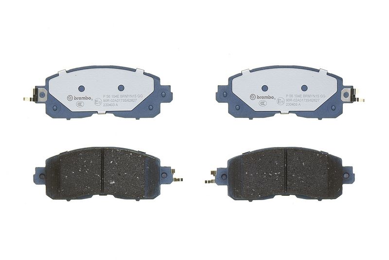 Brembo P56104E Brake Pad Set, disc brake - 3