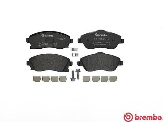 Brembo P59036 Brake Pad Set, disc brake - 4