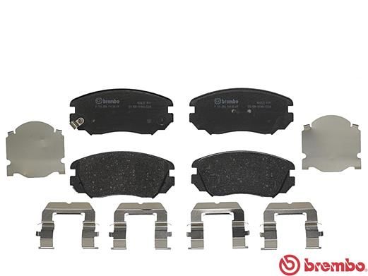 Brembo P59054X Brake Pad Set, disc brake - 4