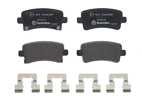 Brembo P59059 Brake Pad Set, disc brake - 2