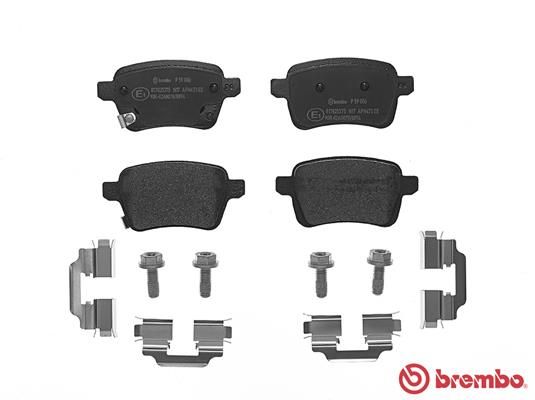 Brembo P59086 Brake Pad Set, disc brake - 2