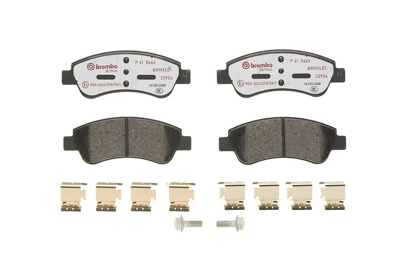 Brembo P61066X Brake Pad Set, disc brake - 2
