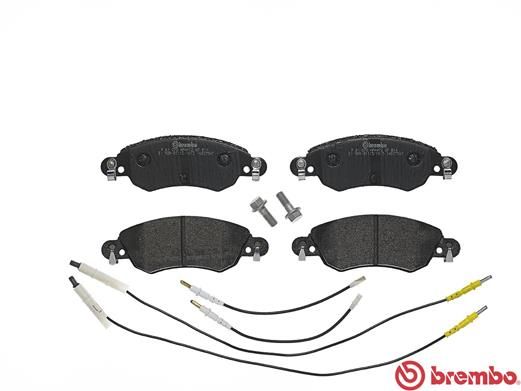 Brembo P61070 Brake Pad Set, disc brake - 2