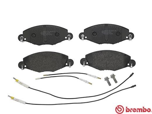 Brembo P61072 Brake Pad Set, disc brake - 2