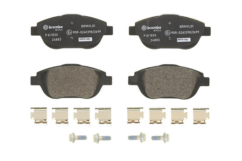 Brembo P61103X Brake Pad Set, disc brake - 3