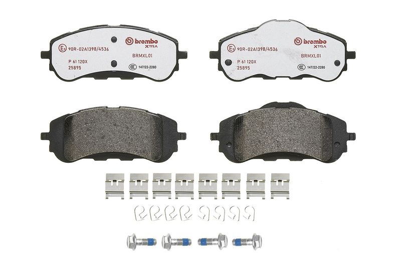Brembo P61120X Brake Pad Set, disc brake - 2