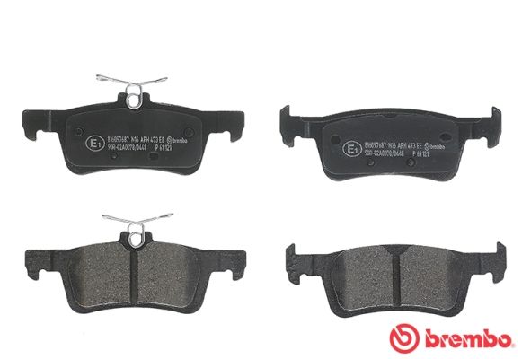 Brembo P61121 Brake Pad Set, disc brake - 2