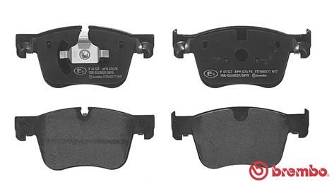 Brembo P61127 Brake Pad Set, disc brake - 2