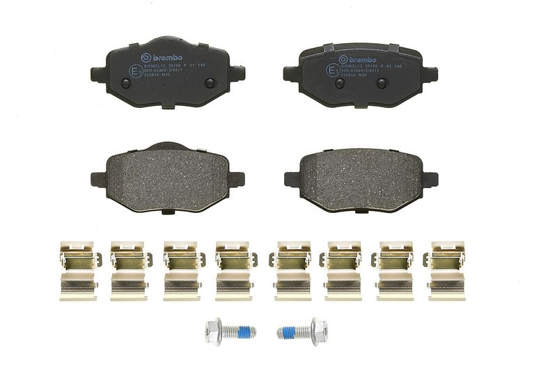 Brembo P61140 Brake Pad Set, disc brake - 3