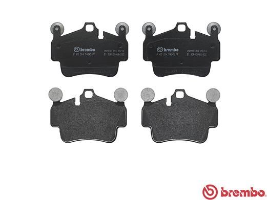 Brembo P65014 Brake Pad Set, disc brake - 2