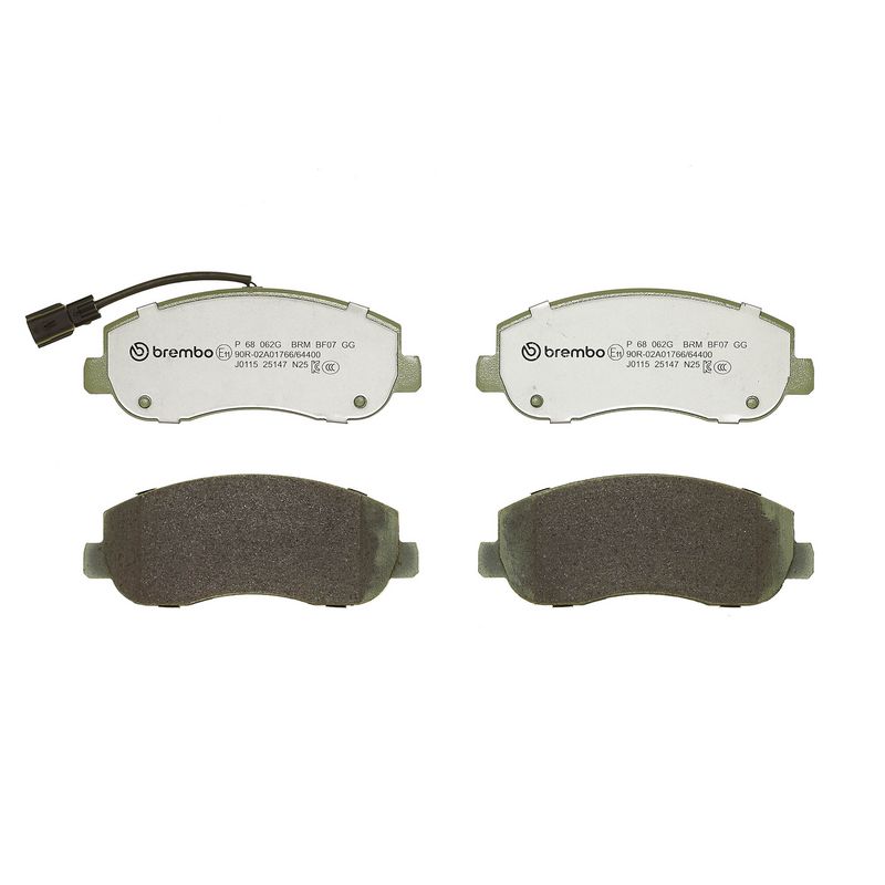 Brembo P68062G Brake Pad Set, disc brake - 3