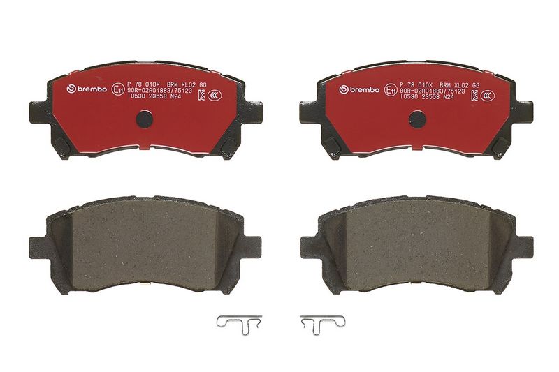 Brembo P78010X Brake Pad Set, disc brake - 3