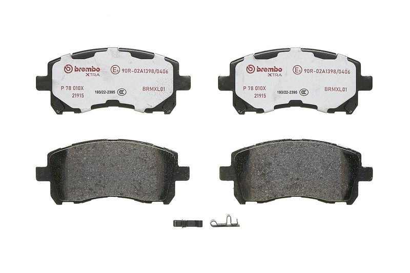 Brembo P78010X Brake Pad Set, disc brake - 4