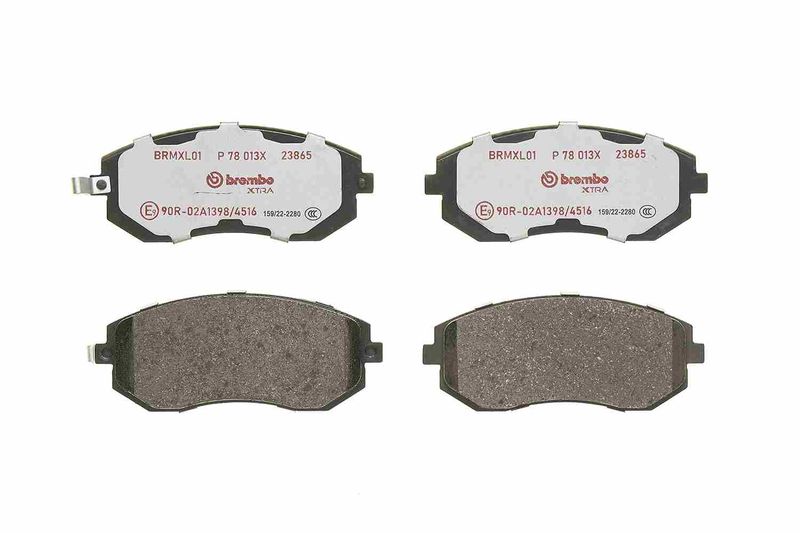 Brembo P78013X Brake Pad Set, disc brake - 2
