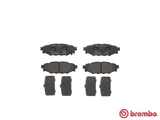 Brembo P78020 Brake Pad Set, disc brake - 2