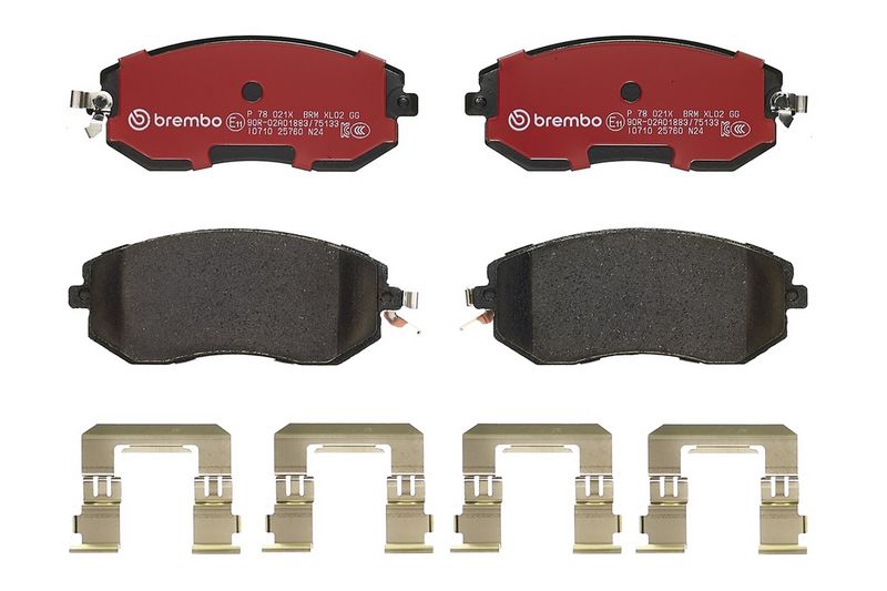 Brembo P78021X Brake Pad Set, disc brake - 3