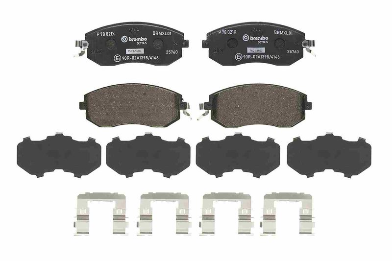 Brembo P78021X Brake Pad Set, disc brake - 4