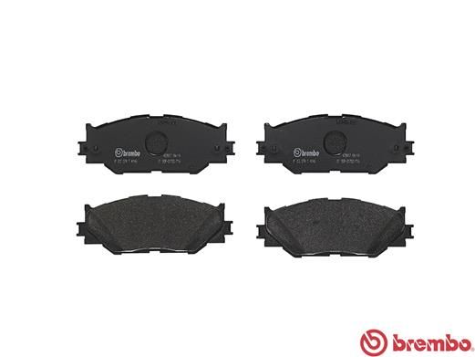 Brembo P83074 Brake Pad Set, disc brake - 2