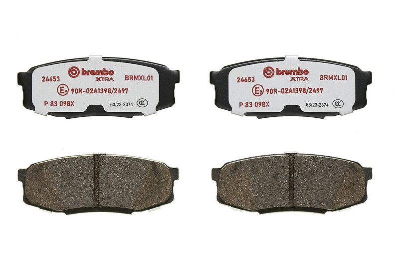 Brembo P83098X Brake Pad Set, disc brake - 3