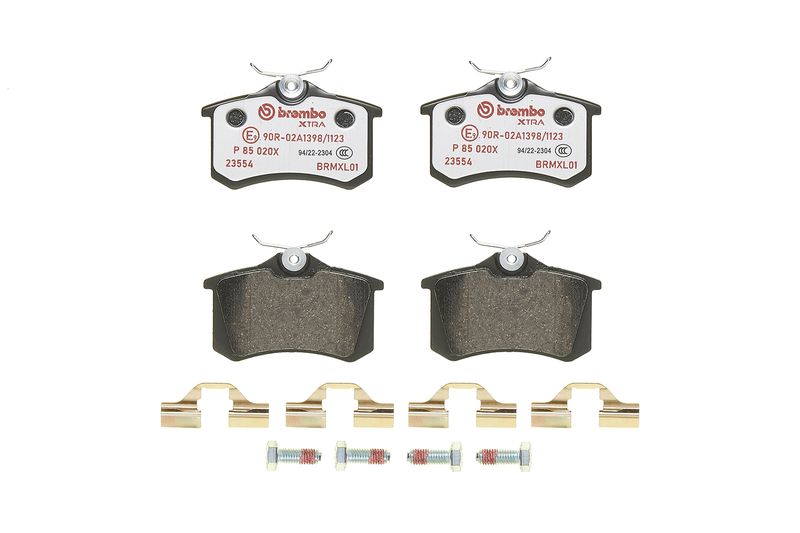 Brembo P85020X Brake Pad Set, disc brake - 2