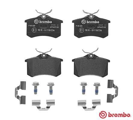 Brembo P85020 Brake Pad Set, disc brake - 2