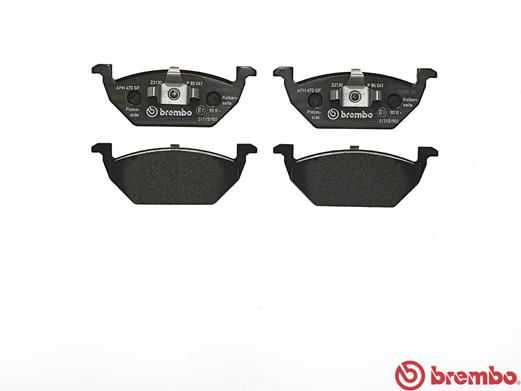 Brembo P85041 Brake Pad Set, disc brake - 2