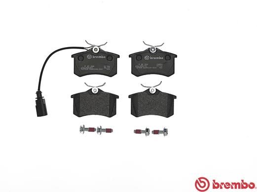 Brembo P85058 Brake Pad Set, disc brake - 2
