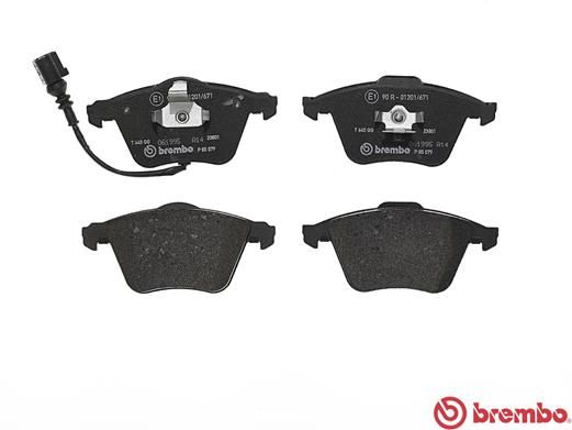 Brembo P85079 Brake Pad Set, disc brake - 2