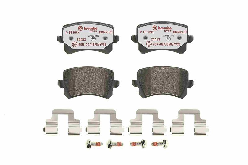 Brembo P85109X Brake Pad Set, disc brake - 2