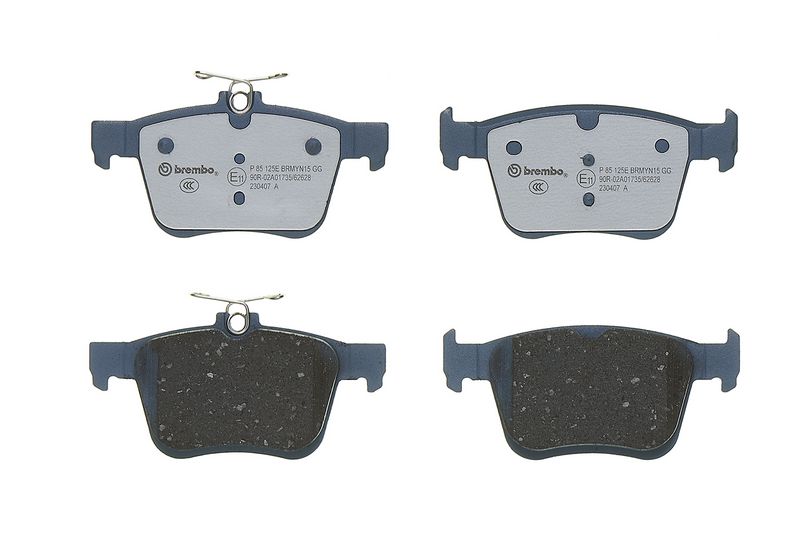Brembo P85125E Brake Pad Set, disc brake - 3