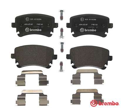 Brembo P85143 Brake Pad Set, disc brake - 2