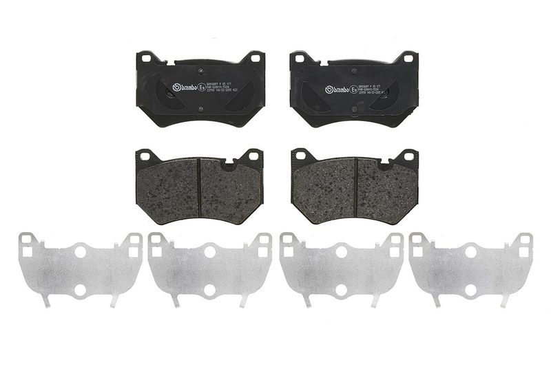 Brembo P85177 Brake Pad Set, disc brake - 4