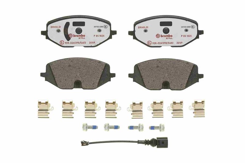 Brembo P85182X Brake Pad Set, disc brake - 4
