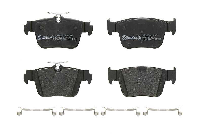 Brembo P85184 Brake Pad Set, disc brake - 4