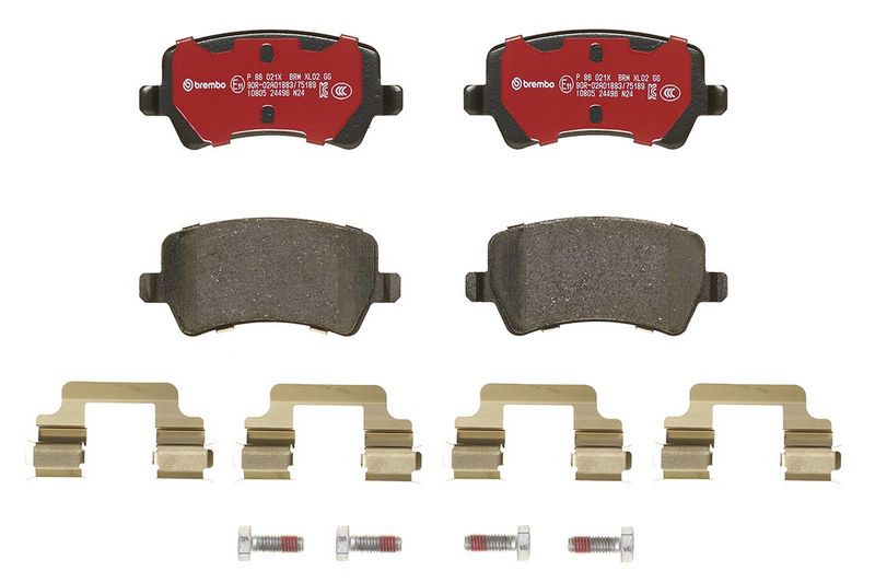 Brembo P86021X Brake Pad Set, disc brake - 3