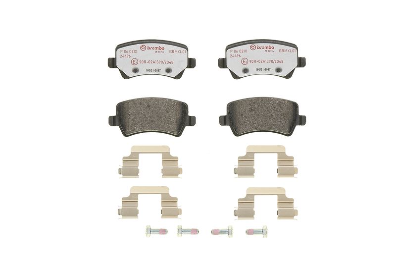 Brembo P86021X Brake Pad Set, disc brake - 4