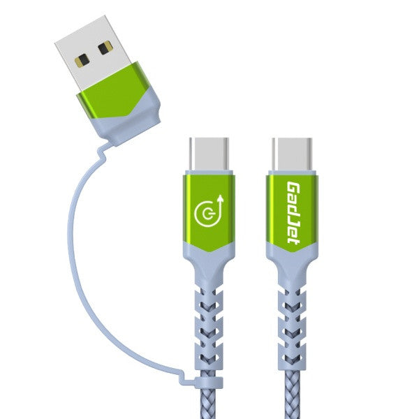 GadJet 2 Metre Type-C to Type-C Cable