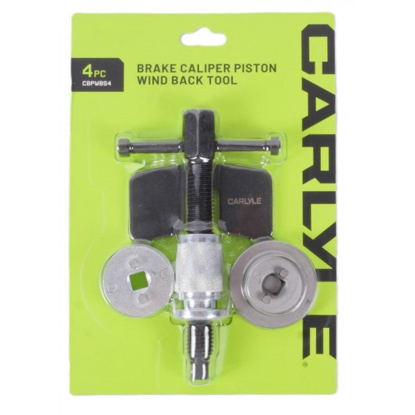4Pc Brake Piston Wind Back Tool