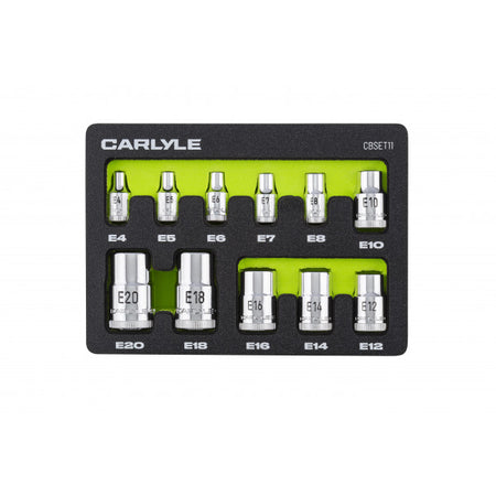 11PC External E Torx Star Socket Set